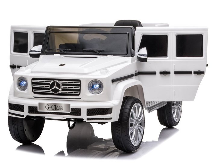 Електромобіль для дітей Lean Toys Mercedes G500 Білий (5903802455038) - зображення 15