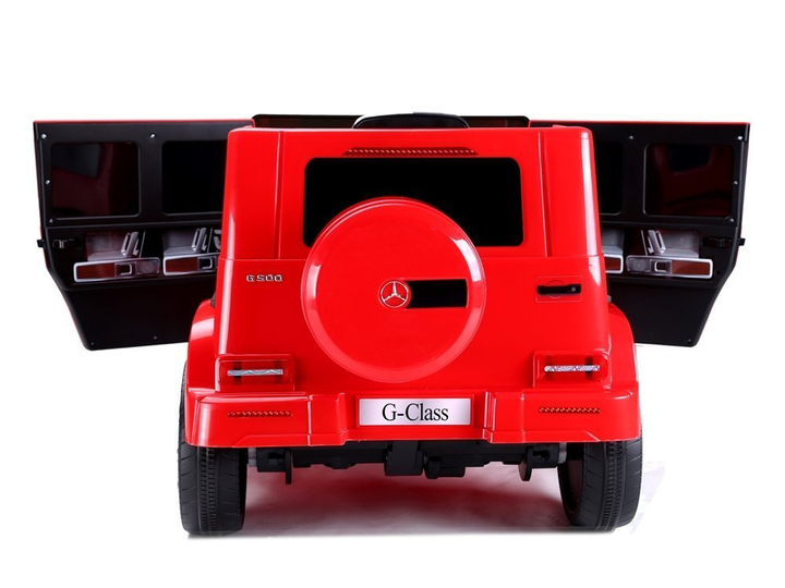 Samochód elektryczny dla dzieci Lean Toys Mercedes G500 Czerwony (5903802455052) - obraz 11
