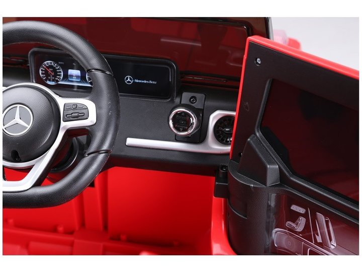 Samochód elektryczny dla dzieci Lean Toys Mercedes G500 Czerwony (5903802455052) - obraz 13