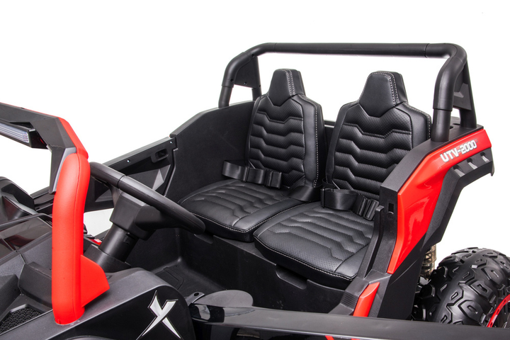 Samochód elektryczny dla dzieci Lean Toys Buggy A032 Czerwony (5903802459654) - obraz 3