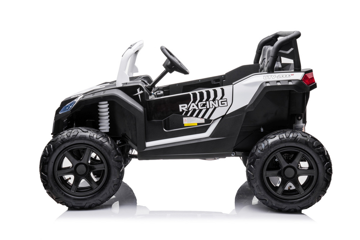 Samochód elektryczny dla dzieci Lean Toys Buggy Strong A032 Biały (5903802459685) - obraz 7