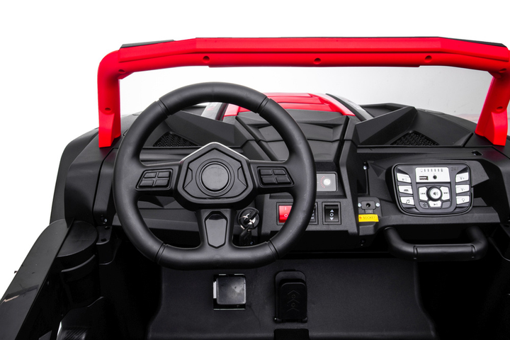 Samochód elektryczny dla dzieci Lean Toys Buggy Strong A032 Czerwony (5903802459708) - obraz 9