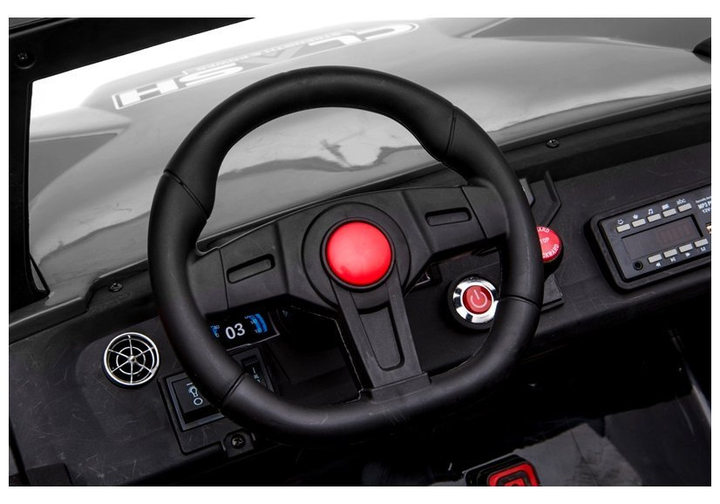 Електромобіль для дітей Lean Toys SX1928 4x4 Чорний (5903802459852) - зображення 9