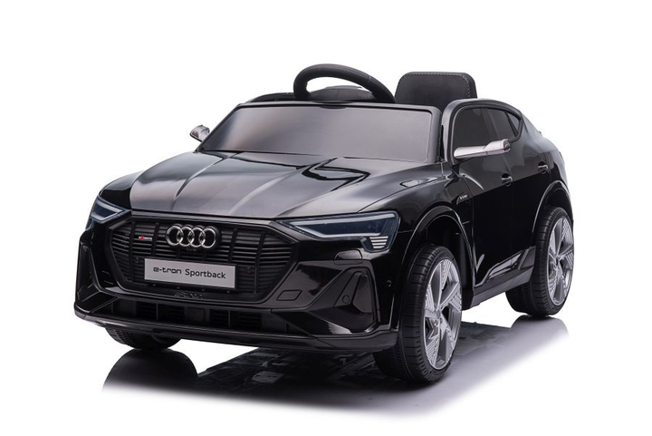Samochód elektryczny dla dzieci Lean Toys Audi E- Tron QLS-6688 Czarny (5904204750486) - obraz 2