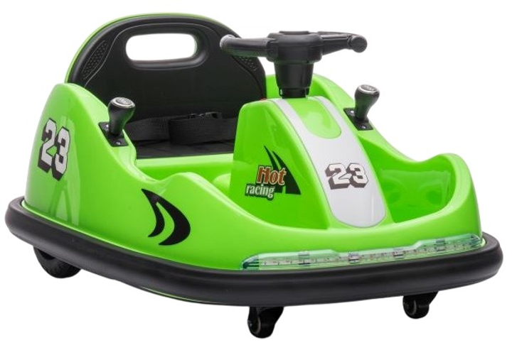 Карт на акумуляторі для дітей Lean Toys GTS1166 Зелений (5904204755610) - зображення 1