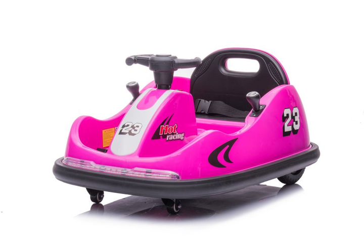 Карт на акумуляторі для дітей Lean Toys GTS1166 Рожевий (5904204755597) - зображення 6