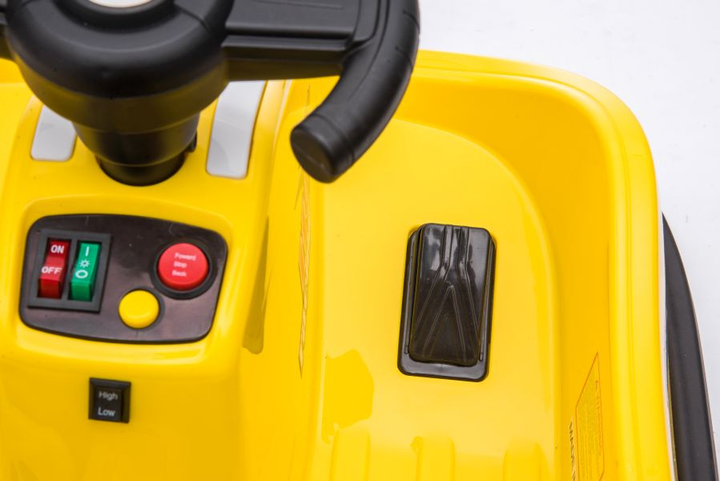 Pojazd na akumulator dla dzieci Lean Toys GTS1166 Żółty (5904204755627) - obraz 11