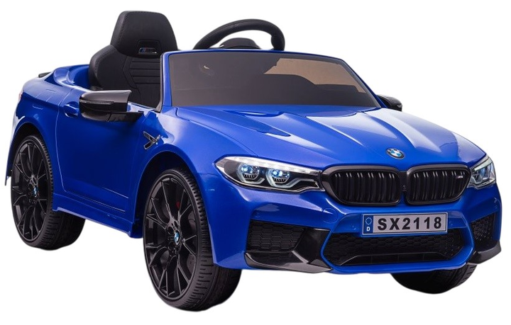 Електромобіль для дітей Lean Toys BMW M5 SX2118 Синій (5904204755696) - зображення 1