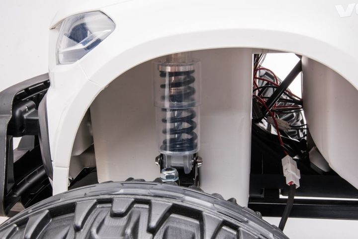 Samochód elektryczny dla dzieci Lean Toys Mercedes DK-MT950 4x4 Biały (5904204756891) - obraz 5