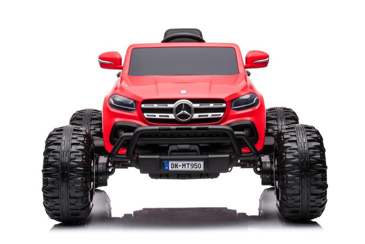 Samochód elektryczny dla dzieci Lean Toys Mercedes DK-MT950 4x4 Czerwony (5904204756907) - obraz 2