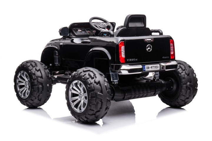 Samochód elektryczny dla dzieci Lean Toys Mercedes DK-MT950 4x4 Czarny (5904204756884) - obraz 12