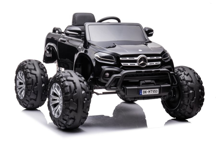 Електромобіль для дітей Lean Toys Mercedes DK-MT950 4x4 лакований Чорний (5904204756914) - зображення 6