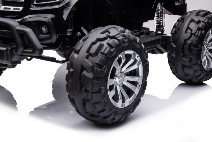 Samochód elektryczny dla dzieci Lean Toys Mercedes DK-MT950 4x4 Czarny (5904204756884) - obraz 16