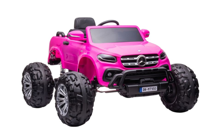 Електромобіль для дітей Lean Toys Mercedes DK-MT950 Barbie Pink (5904204757515) - зображення 1