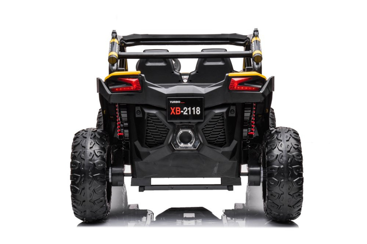 Електромобіль для дітей Lean Toys Buggy XB-2118 4x4 Золотистий (5904204757447) - зображення 5