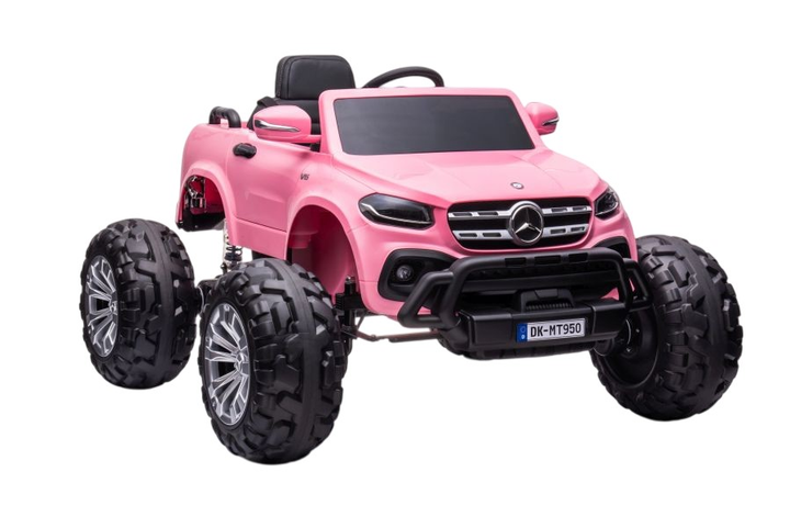 Електромобіль для дітей Lean Toys Mercedes DK-MT950 Світло-рожевий (5904204757522) - зображення 1