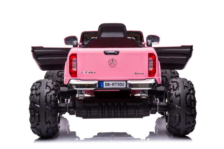 Електромобіль для дітей Lean Toys Mercedes DK-MT950 Світло-рожевий (5904204757522) - зображення 9