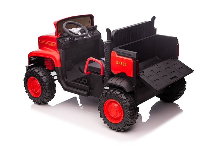 Електромобіль для дітей Lean Toys JC222 Червоний (5904665991480) - зображення 11