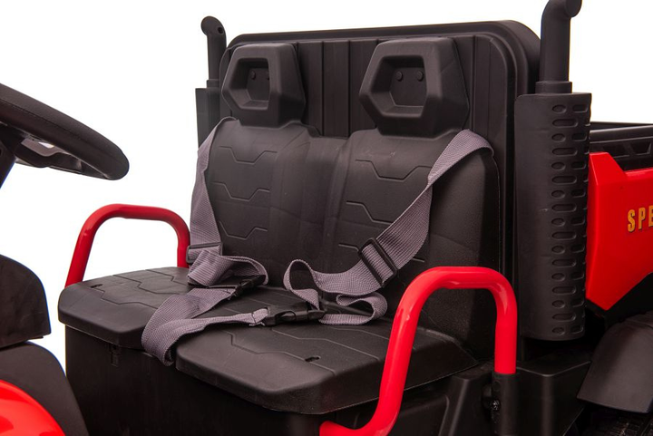 Електромобіль для дітей Lean Toys JC222 Червоний (5904665991480) - зображення 13