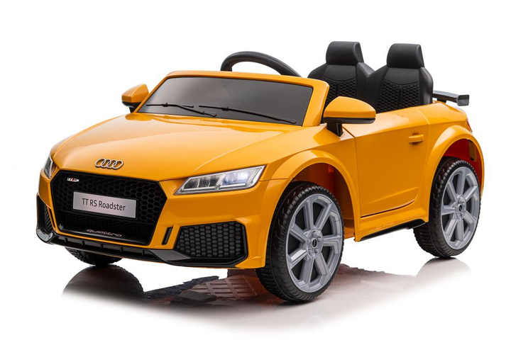 Електромобіль для дітей Lean Toys Audi TT RS Roadster Жовтий (5904665995679) - зображення 4