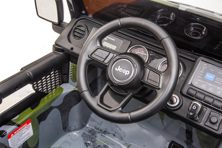 Samochód elektryczny dla dzieci Lean Toys Jeep Wrangler Rubicon DK-JWR555 Moro 12922 (5905323210868) - obraz 8