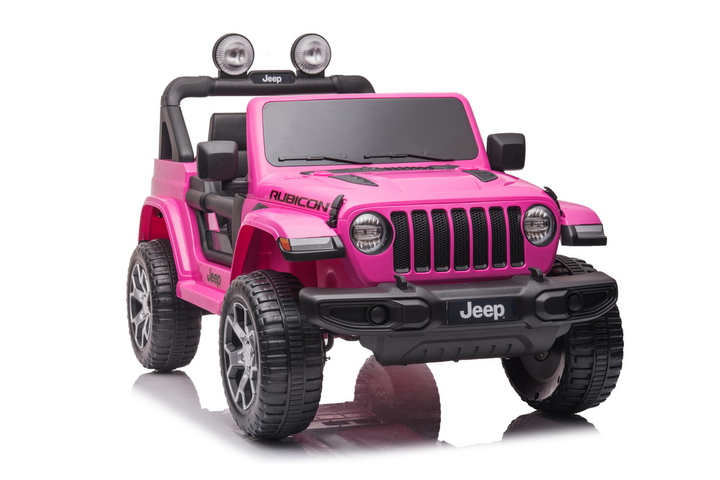 Samochód elektryczny dla dzieci Lean Toys Jeep Wrangler Rubicon DK-JWR555 Różowy (5905323210875) - obraz 8