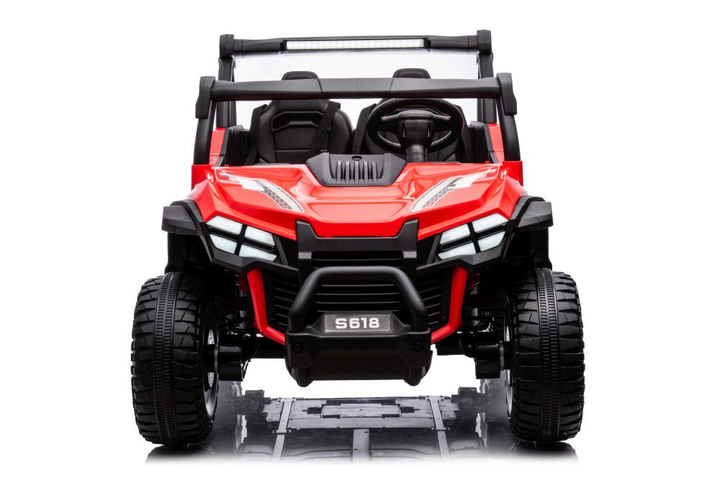 Електромобіль для дітей Lean Toys S618 4x4 Червоний (5905323217843) - зображення 9