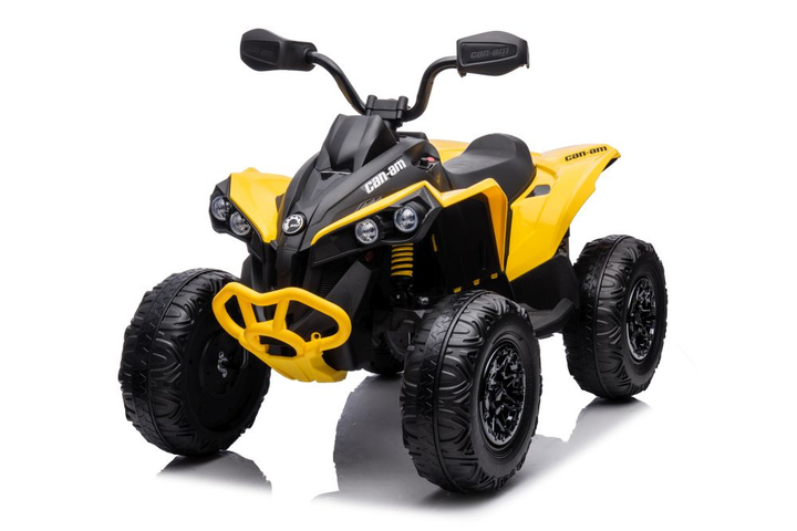 Квадроцикл електричний для дітей Lean Toys Can-am DK-CA002 Renegate Жовтий (5905323218277) - зображення 5