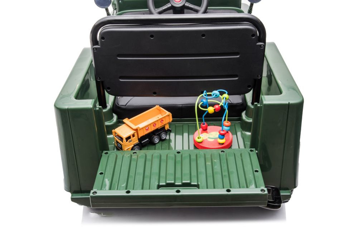 Samochód elektryczny dla dzieci Lean Toys JH-103 4x4 Wojskowa zieleń 14972 (5905515354516) - obraz 5