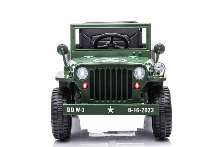 Samochód elektryczny dla dzieci Lean Toys JH-103 4x4 Wojskowa zieleń 14972 (5905515354516) - obraz 6