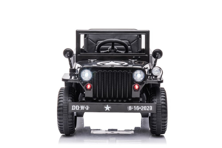 Samochód elektryczny dla dzieci Lean Toys JH-103 4x4 Czarny (5905515354554) - obraz 2