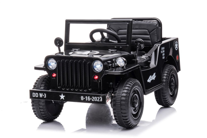 Samochód elektryczny dla dzieci Lean Toys JH-103 4x4 Czarny (5905515354554) - obraz 3