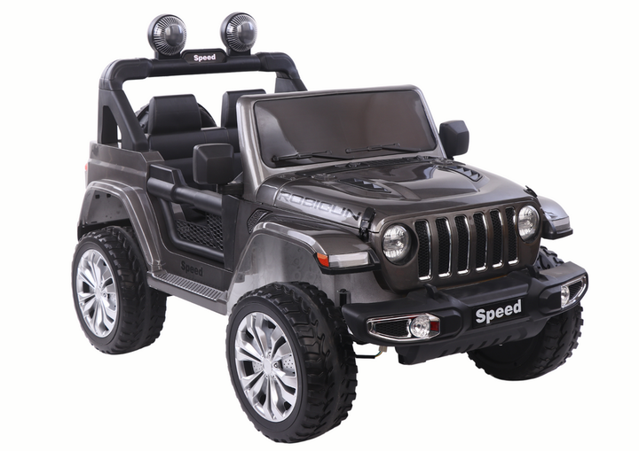 Samochód elektryczny dla dzieci Lean Toys FT-938 4x4 lakierowany Czarny (5905679070161) - obraz 2