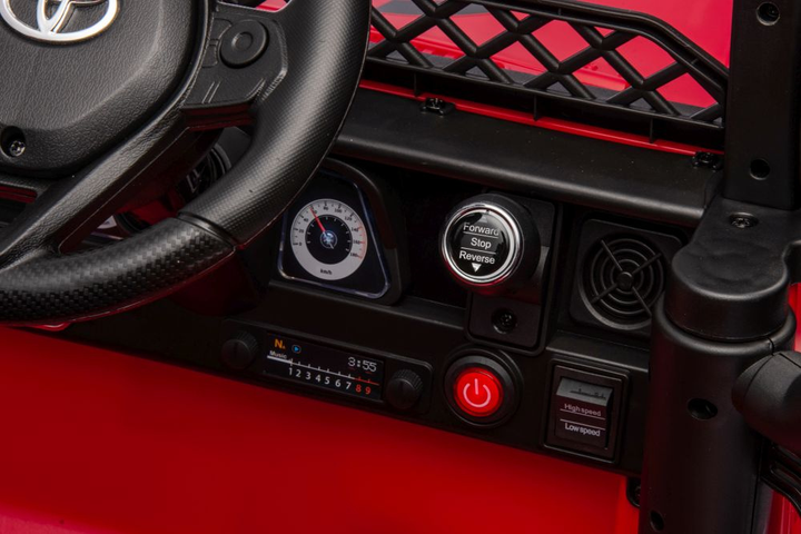 Samochód elektryczny dla dzieci Lean Toys Toyota FJ 4x4 Czerwony (5905679072714) - obraz 8