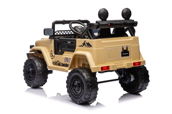 Електромобіль для дітей Lean Toys Toyota FJ 4x4 Хакі 15765 (5905679072738) - зображення 6