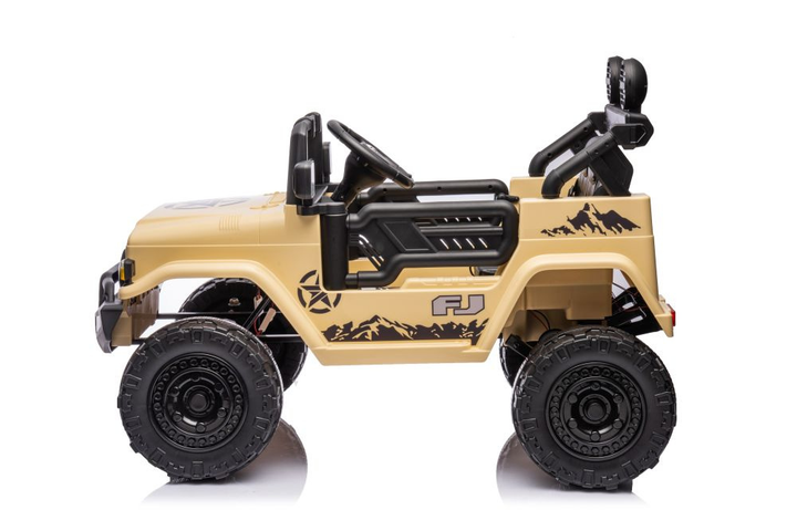 Електромобіль для дітей Lean Toys Toyota FJ 4x4 Хакі 15765 (5905679072738) - зображення 7
