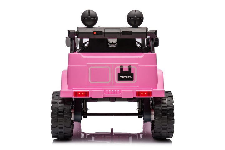 Samochód elektryczny dla dzieci Lean Toys Toyota FJ 4x4 Różowy (5905679072745) - obraz 7