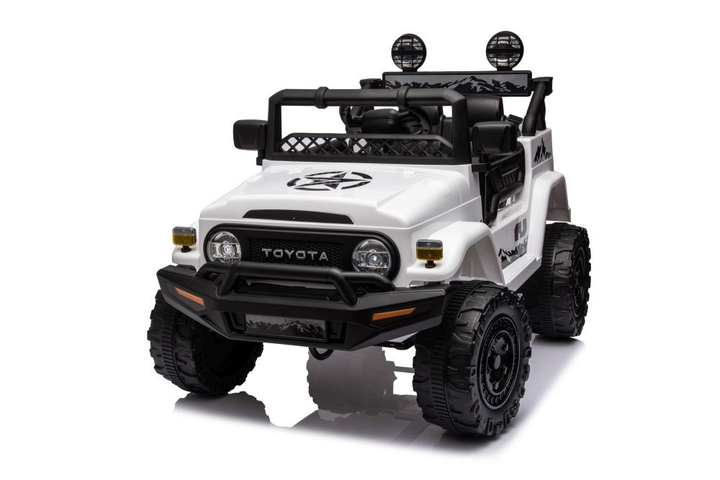 Samochód elektryczny dla dzieci Lean Toys Toyota FJ 4x4 Biały (5905991001072) - obraz 1