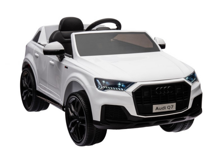 Samochód elektryczny dla dzieci Lean Toys Audi Q7 Biały (5905991008972) - obraz 9