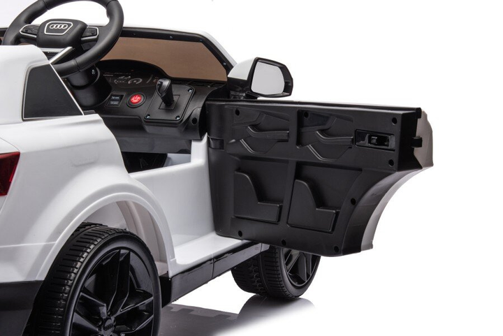 Samochód elektryczny dla dzieci Lean Toys Audi Q7 Biały (5905991008972) - obraz 15
