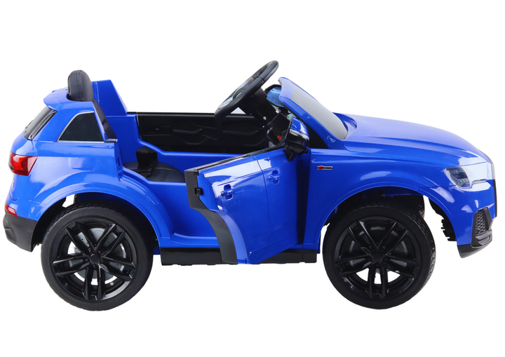 Samochód elektryczny dla dzieci Lean Toys Audi Q7 lakierowany Niebieski (5905991009009) - obraz 3