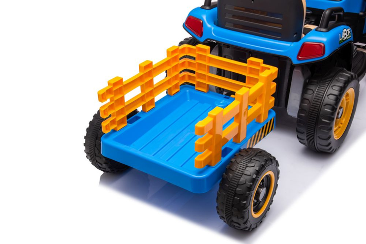 Traktor na akumulator Lean Toys BBH-030 Niebieski (5905991011521) - obraz 14