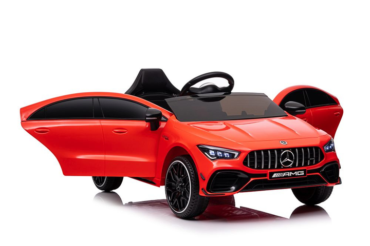 Samochód elektryczny dla dzieci Lean Toys Mercedes CLA 45s AMG 4x4 Czerwony (5905991011576) - obraz 14