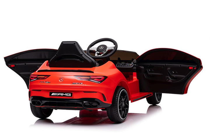 Samochód elektryczny dla dzieci Lean Toys Mercedes CLA 45s AMG 4x4 Czerwony (5905991011576) - obraz 15