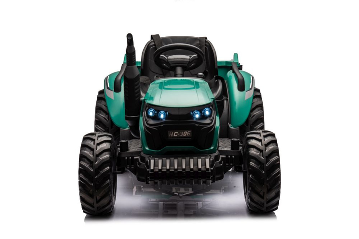 Трактор на акумуляторі Lean Toys HC-306 Темно-зелений (5905991013396) - зображення 8