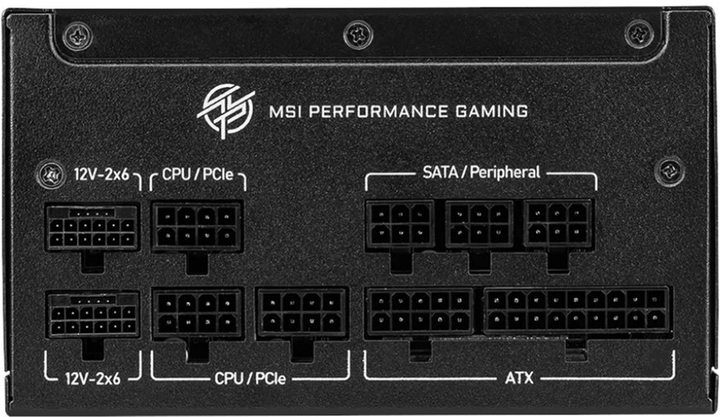 Zasilacz MSI MPG A850GS 850W (306-7ZPFZ11-CE0) - obraz 4