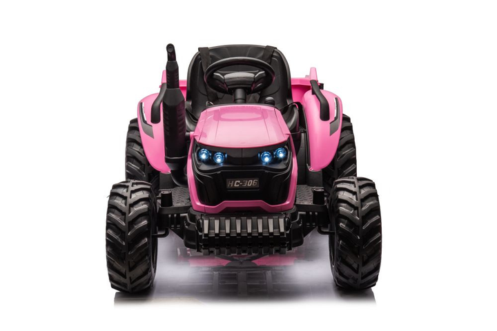 Трактор на акумуляторі Lean Toys HC-306 Рожевий (5905991013419) - зображення 3