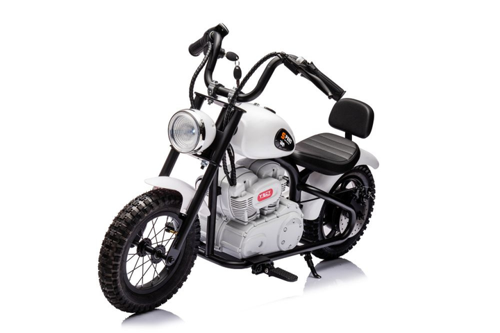 Мотоцикл на акумуляторі Lean Toys A9902 36V Білий (5905991013440) - зображення 5