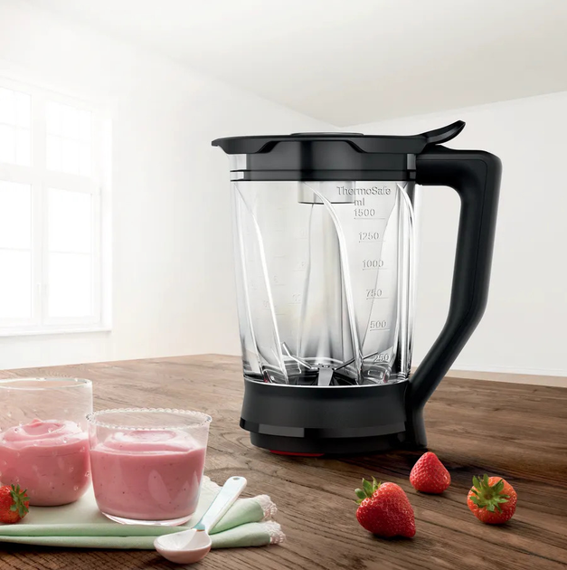 Blender szklany Bosch MUZ9MX2 Czarny - obraz 3