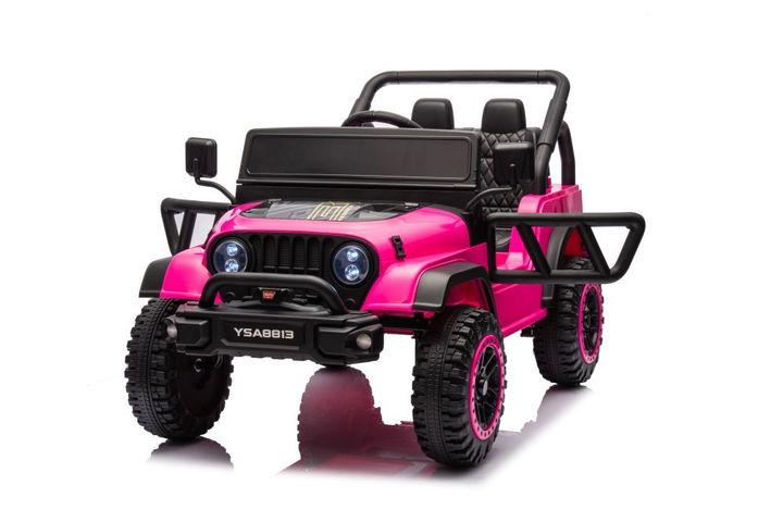 Електромобіль для дітей Lean Toys YSA8813 24V Рожевий (5905991013587) - зображення 12